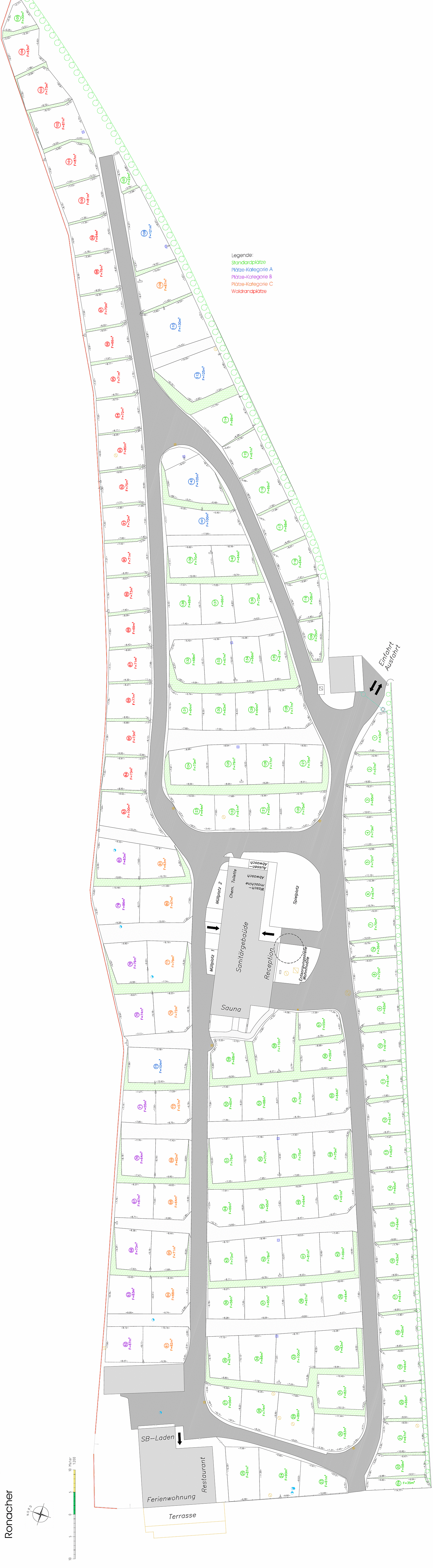 Map Camping Weissensee